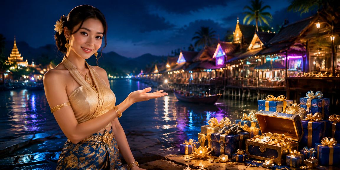 Inle Lake မှ ညအဖျော်ဖြေရေး နေရာ
